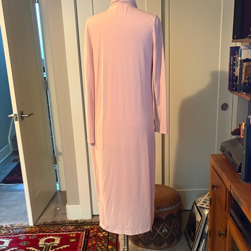 Dylan Women's Pink Long open front duster. Small. NWOT. - Picture 4 of 6